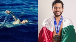 Foto que representa a ¿Quién es David Olvera? El mexicano que hizo historia al nadar entre Cozumel y Cancún