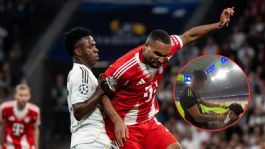Foto que representa a ¡Insólito! Fanático se corta el cabello en el Bernabéu, en pleno Real Madrid vs Bayern
