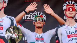 Foto que representa a Revelan gravedad de la lesión de Isaac del Toro: ¿Abandona la Vuelta al País Vasco 2026?