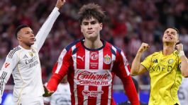 Foto que representa a Hormiga González por encima de Mbappé y Cristiano Ronaldo en ranking goleador; ¿cómo los superó?