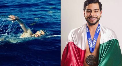 ¿Quién es David Olvera? El mexicano que hizo historia al nadar entre Cozumel y Cancún
