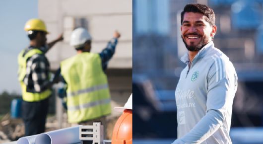 De la obra a la cancha: Así era la vida de Henry Martín en la construcción antes de ser futbolista