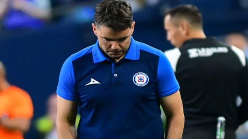 “Soy el principal responsable”: Nicolás Larcamón lamenta mala racha de Cruz Azul