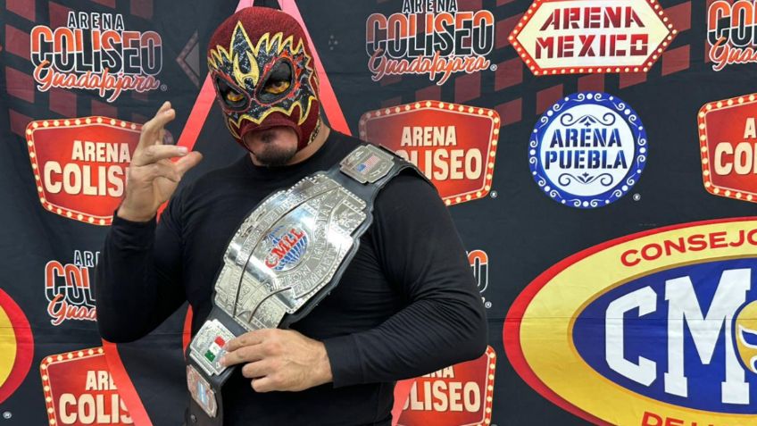 La inédita misión de Hechicero con el Campeonato Mundial del CMLL: "Hay que darle valor"