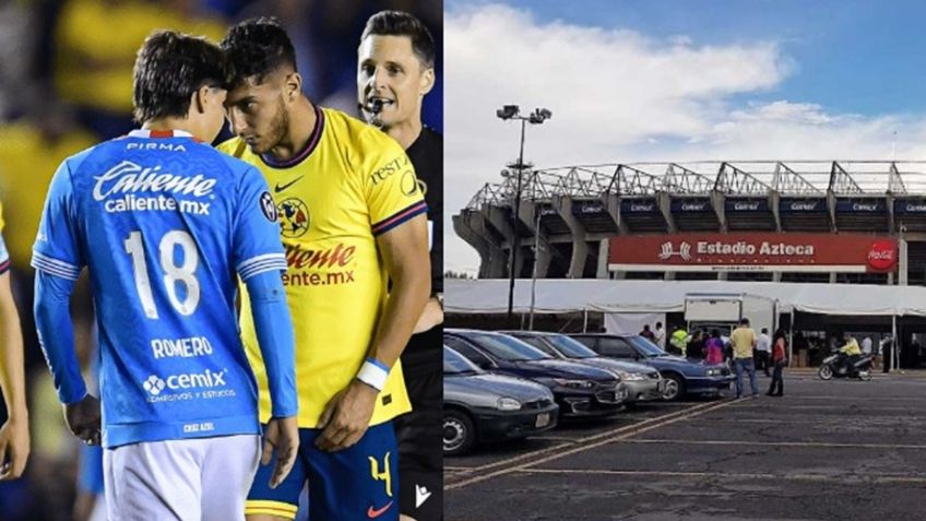 ¿Cuánto costaría el estacionamiento para el América vs Cruz Azul en el Estadio Azteca?