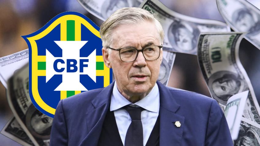 ¿Cuántos MILLONES ganaría Carlo Ancelotti por renovar con Brasil rumbo al Mundial 2026?