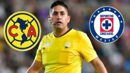 Foto que representa a ¿Cómo le va al América y Cruz Azul con Óscar Mejía, árbitro del Clásico Joven 2026?