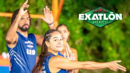 Foto que representa a Exatlón México: Azules aumentan su ventaja en la Supervivencia; Leo y Katia tienen intensa discusión