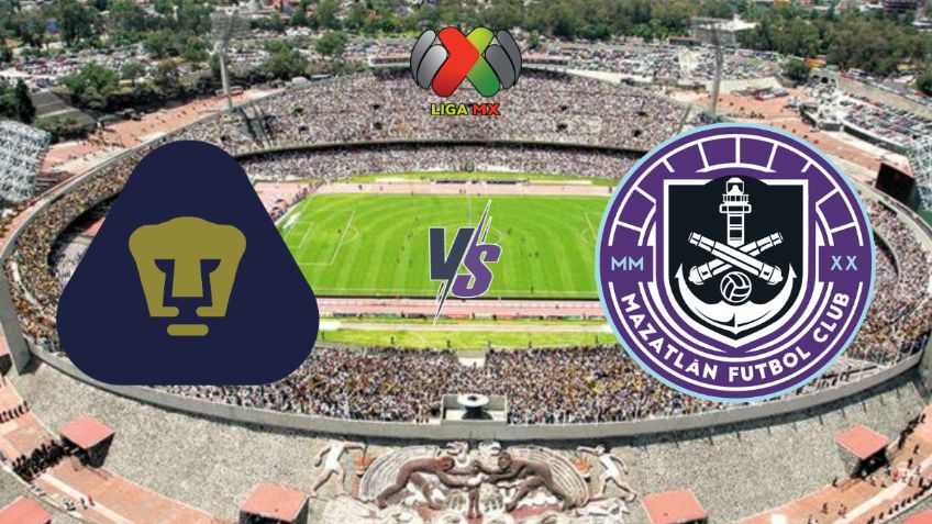 ¿Dónde ver Pumas vs Mazatlán por la Jornada 14 de Liga MX? Hora y canal para el 12 de abril