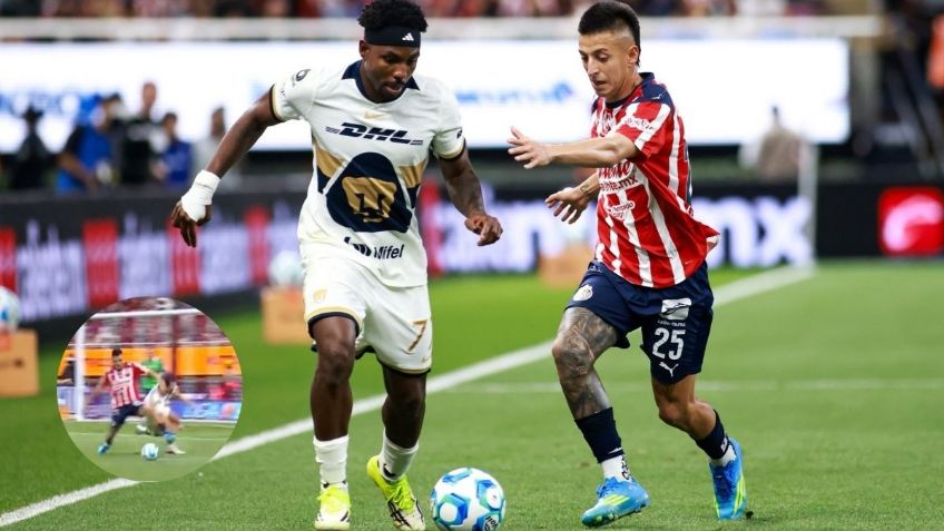 Jugadores de Pumas reviven polémica por penalti ante Chivas; ¿se sienten perjudicados?