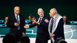 Foto que representa a ¡Tensión en FIFA! Palestina niega el saludo a Israel al ignorar pedido de Gianni Infantino