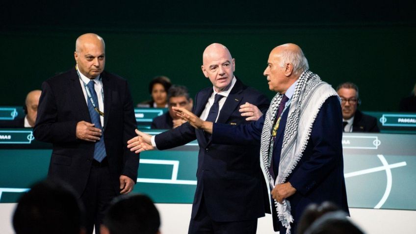 ¡Tensión en FIFA! Palestina niega el saludo a Israel al ignorar pedido de Gianni Infantino