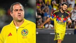 Foto que representa a André Jardine respalda a Henry Martín, pese a penal fallado ante Pumas: "Nunca desistió"