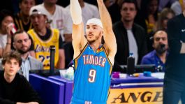 Foto que representa a NBA: Oklahoma Thunder barren a Lakers y avanzan a la Final de la Conferencia Oeste