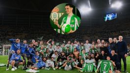 Foto que representa a Álvaro Fidalgo jugará la Champions League; Real Betis logró la hazaña 21 años después