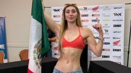 Foto que representa a La Femme Fatal mexicana: Regina Tarin y su historia hasta la UFC