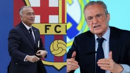 Foto que representa a Rafa Yuste, presidente del FC Barcelona, arremete contra Florentino Pérez: “Me dio pena”
