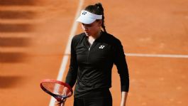 Foto que representa a La N.2 del mundo Elena Rybakina perdió en Roma