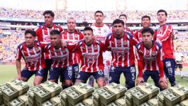 Foto que representa a La MILLONARIA cantidad que Chivas se embolsaría por prestar sus jugadores al Mundial 2026