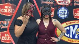 Foto que representa a Keyra y los nervios de ser la nueva amenaza en el CMLL: "Es muy grande para mí"
