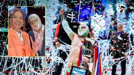 Foto que representa a CMLL: Místico festeja 20 años de “Me muero” con emotiva dedicatoria para Natalia Jiménez