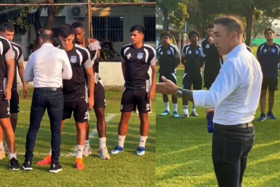 Foto de: Vicente Sánchez se va del Emelec: Así fue su emotivo adiós con los jugadores | VIDEO