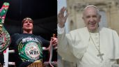 Foto ilustrativa de la nota titulada: Corona de Canelo Álvarez bendecida por el Papa se exhibe en museo de NY