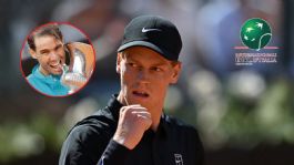 Foto que representa a Jannik Sinner conquista su primer Roma Open; ¿Podrá alcanzar el récord de Rafael Nadal?