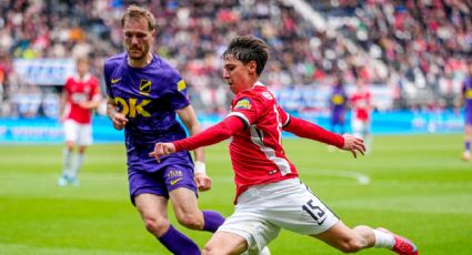 Mateo Chávez se estrena con el AZ Alkmaar; anotó su primer GOL en la Eredivisie