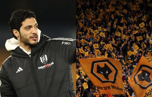 Sí, señor: Raúl Jiménez recibe conmovedor homenaje de la afición de Wolverhampton | VIDEO
