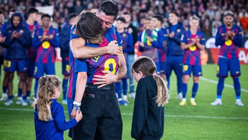 Robert Lewandowski, al borde de las lágrimas en su despedida del FC Barcelona | VIDEO