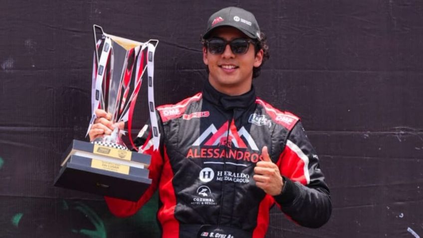 Santiago Cruz logra contundente remontada para subir al podio con Alessandros Racing