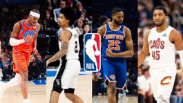Foto que representa a Thunder vs Spurs y Knicks vs Cavaliers: Horarios y Dónde ver las Finales de Conferencia NBA