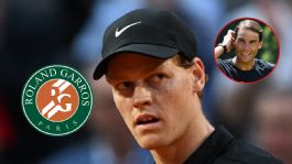 Foto que representa a Jannik Sinner va por Roland Garros y una marca histórica: acecha a Nadal y al "Big 3"