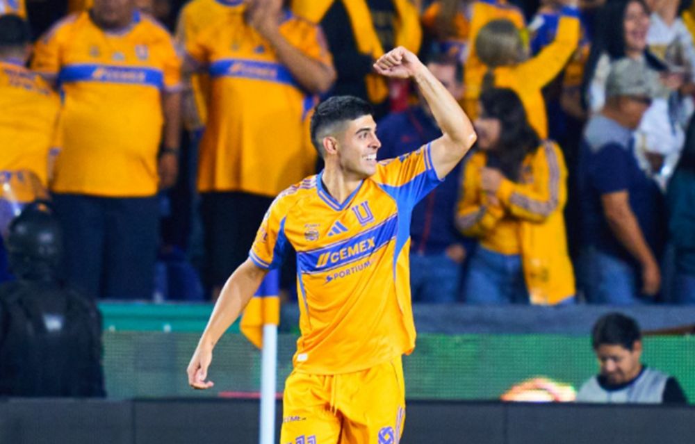 ¿Definido? Tigres arrolla a Chivas con gol de Juan Brunetta en la Ida de Cuartos