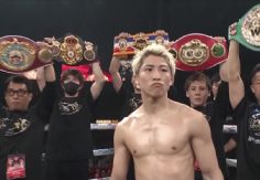 Foto ilustrativa de nota Naoya Inoue retiene el campeonato indiscutido supergallo y rompe el invicto de Junto Nakatani