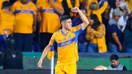 Foto que representa a ¿Definido? Tigres arrolla a Chivas con gol de Juan Brunetta en la Ida de Cuartos