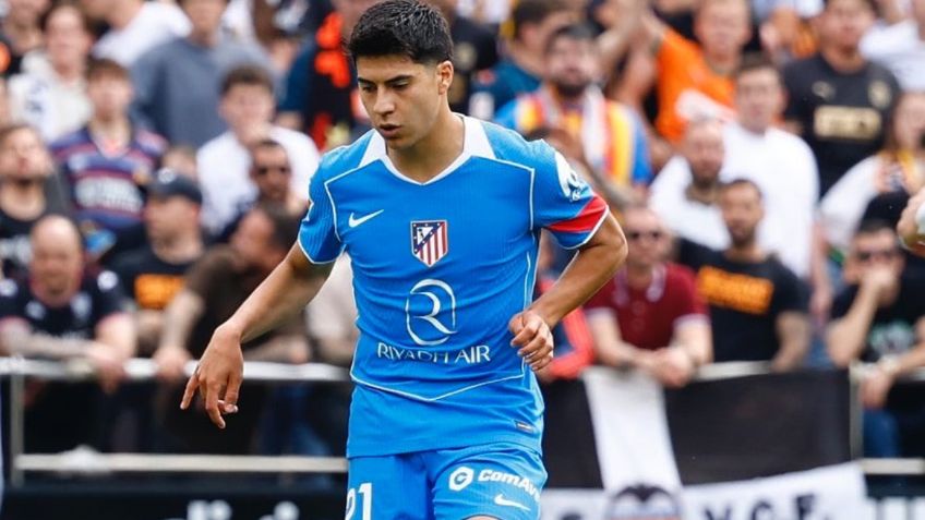 Obed Vargas da su primera asistencia con Atlético de Madrid y se luce ante Valencia | VIDEO