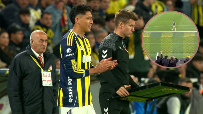 ¡Responde abucheos! Edson Álvarez reaparece con el Fenerbahce tras 3 meses lesionado