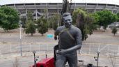Foto ilustrativa de la nota titulada: Mundial 2026: Así luce la impresionante estatua de Pelé en el Estadio Jalisco