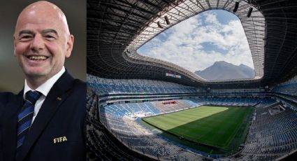 Gianni Infantino celebra que el partido 1000 del Mundial sea en Monterrey