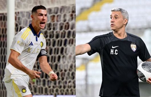 La reacción de Cristiano Ronaldo que dejó sin palabras a Hernán Crespo en la Champions de Asia