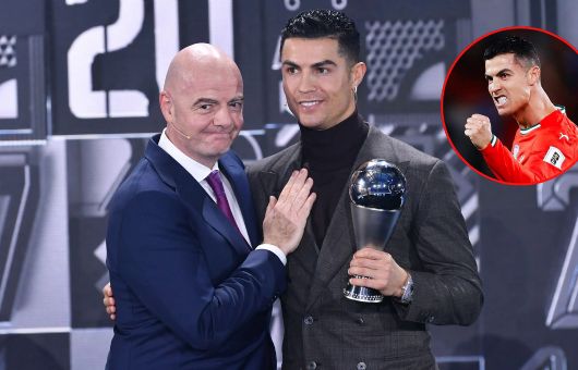 Gianni Infantino se rinde ante Cristiano Ronaldo por llegar a su sexto Mundial: “Inspirador”