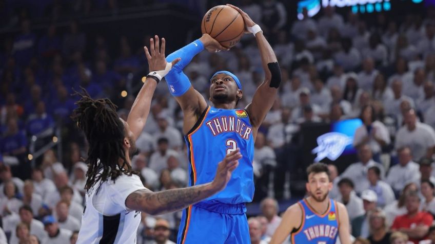 NBA: Shai Gilgeous-Alexander y Thunder igualan la serie ante los Spurs en un dramático Juego 2