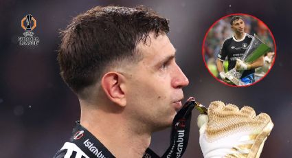 Dibu Martínez, de ganar la Europa League con un dedo roto a imponer una hazaña en el futbol