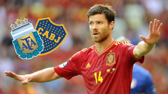 Xabi Alonso y su inesperada conexión con un histórico ídolo de Boca y la Selección Argentina