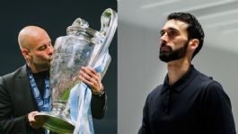 Foto que representa a Pep Guardiola y Álvaro Arbeloa, las despedidas que estremecieron al Manchester City y Real Madrid