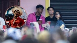 Foto que representa a Lamine Yamal aparece en 'La Casita' de Bad Bunny con figuras del Barcelona | VIDEO