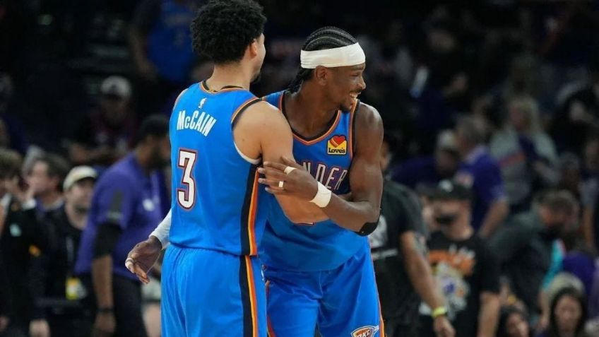 NBA: Shai Gilgeous-Alexander se roba la noche con mágica actuación con el Thunder