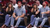Foto ilustrativa de la nota titulada: NBA: Taylor Swift y Travis Kelce causan furor en el juego Knicks vs Cavaliers